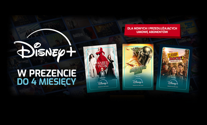 Disney+ do 4 miesięcy w prezencie