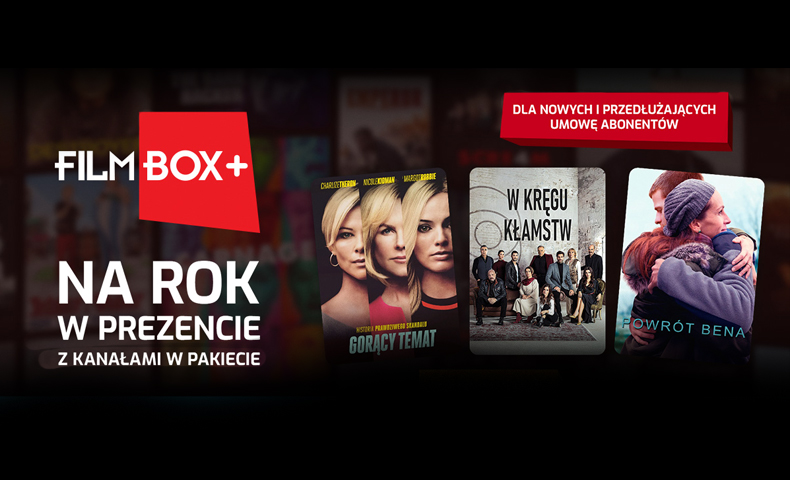 FilmBox+ na rok za 0 zł